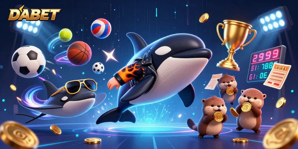 DABET offers thrilling online gaming experiences with unique characters, sports elements, and vibrant visuals.