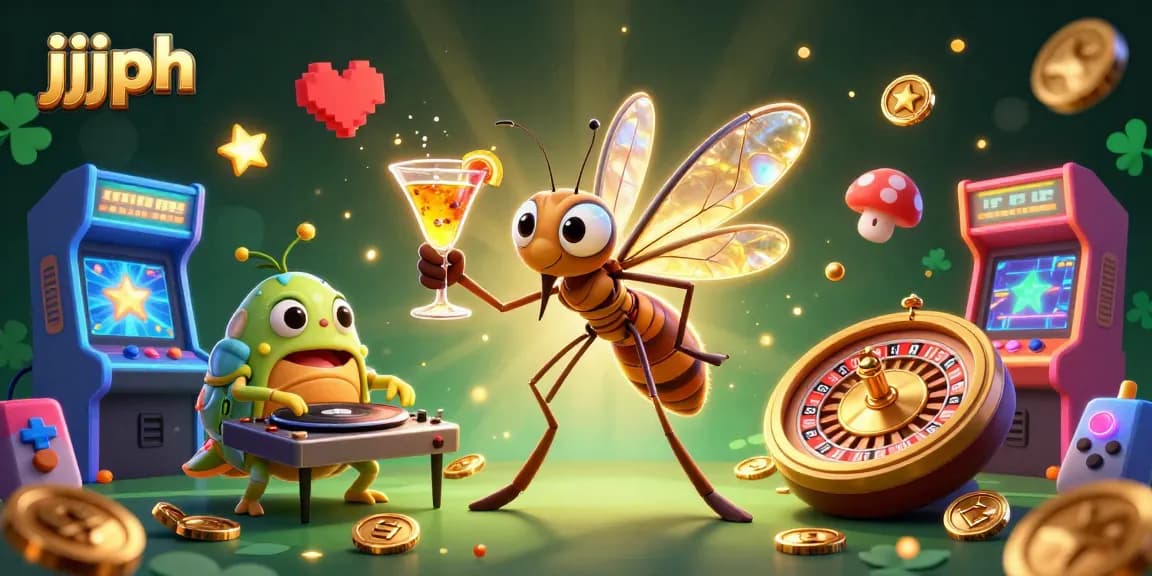 Experience thrilling gameplay with jjjph's vibrant casino scene featuring unique characters and dynamic elements.