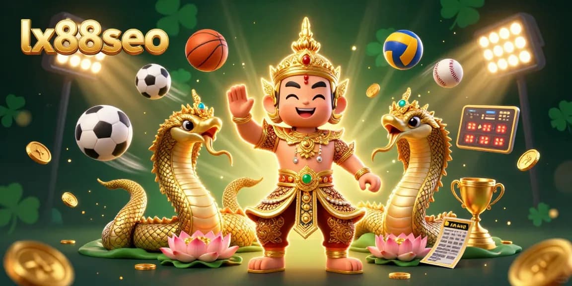 Experience the thrill of betting with lx88seo in a vibrant 3D casino scene featuring dynamic game elements.