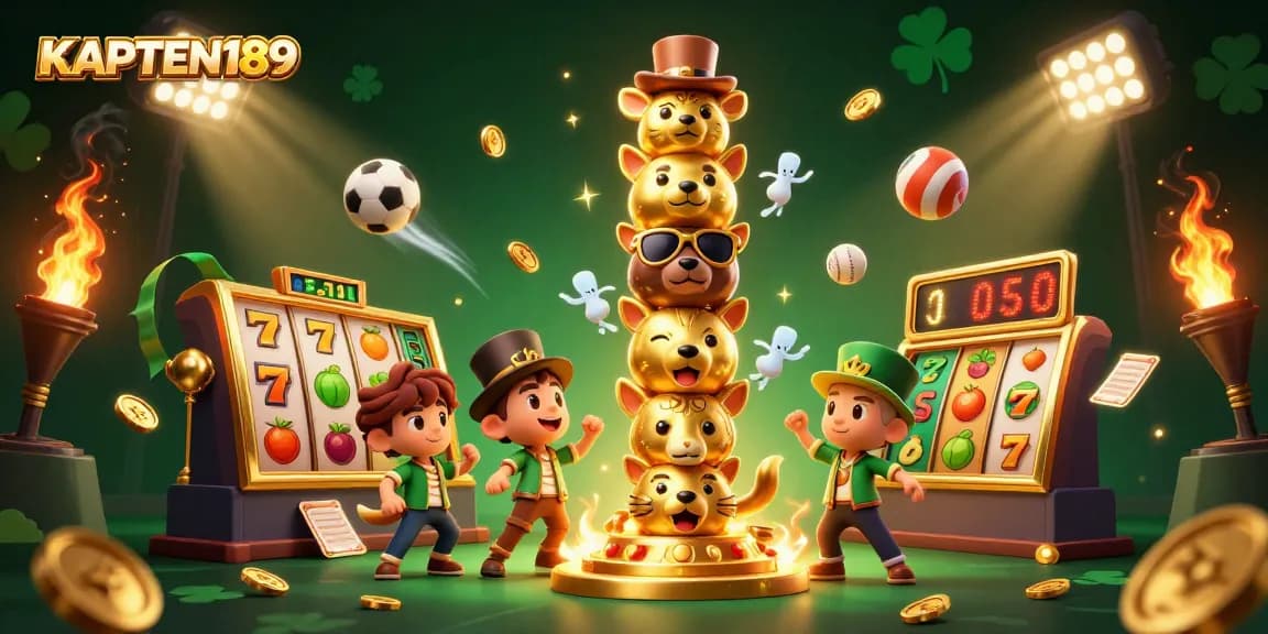 KAPTEN189 menyediakan slot online gacor dengan desain interaktif dan berbagai simbol keberuntungan.