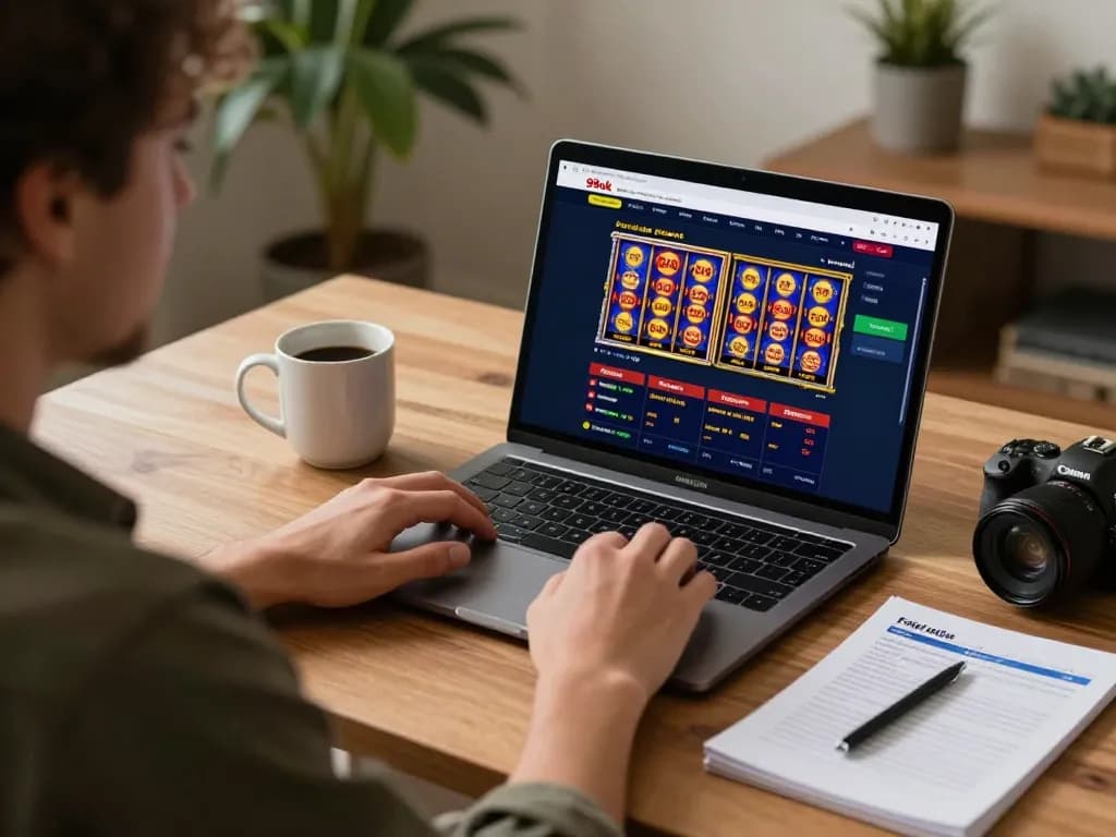 Player engaged in online betting on 99ok, showcasing the casino interface and strategic setup